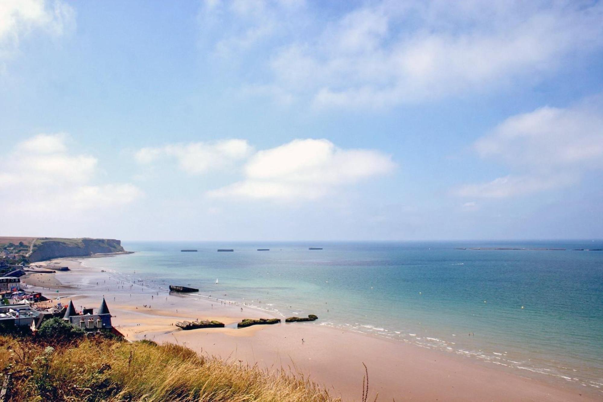 Les Dunes, Maison Neuve 8 P Bien Equipee Jardin Clos, Parking, Garage A 850 M De La Plage Et Centre Bourg, Sur Plages Du Debarquement Pres Arromanches Et Bayeux Asnelles Esterno foto